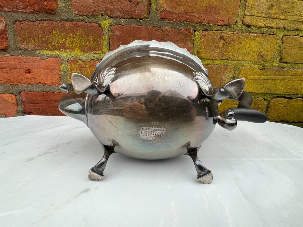 Antique Silver Plated Tea Pot.