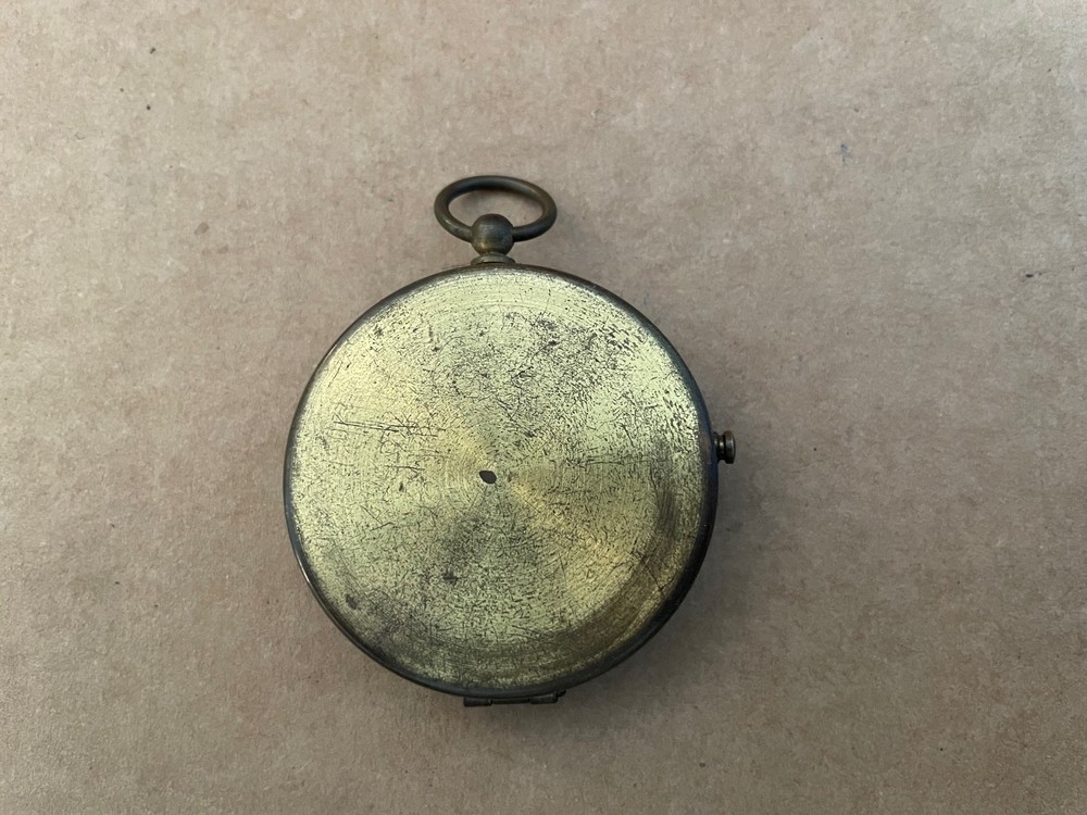 Vintage STELLAR Germany Pocket Brass Compass