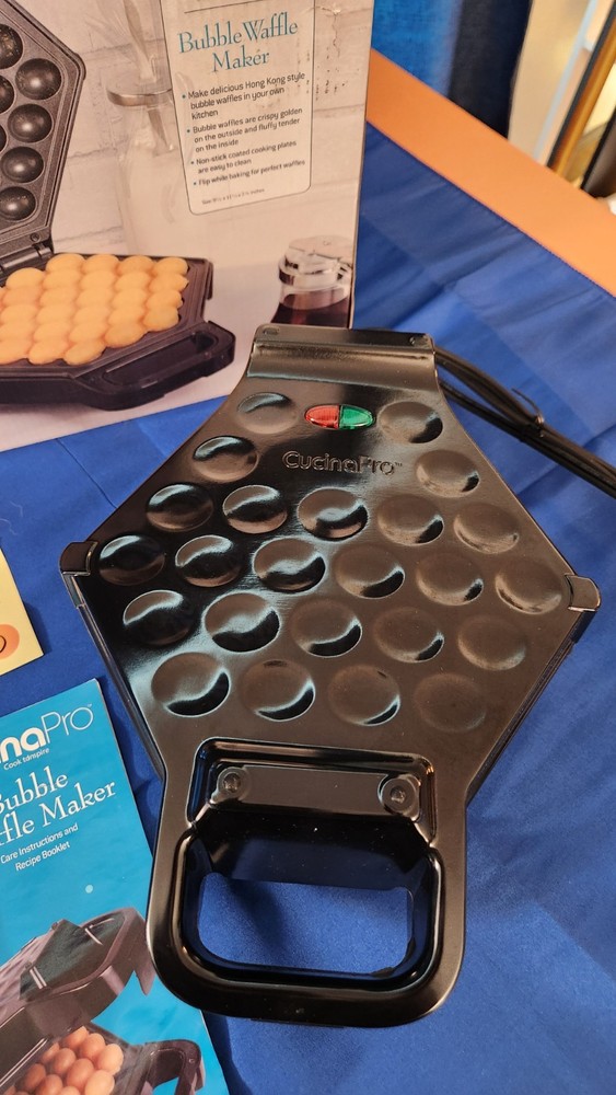 Cucina Pro Bubble Waffle Maker – Open Box, Fully Tested *you're welcome
