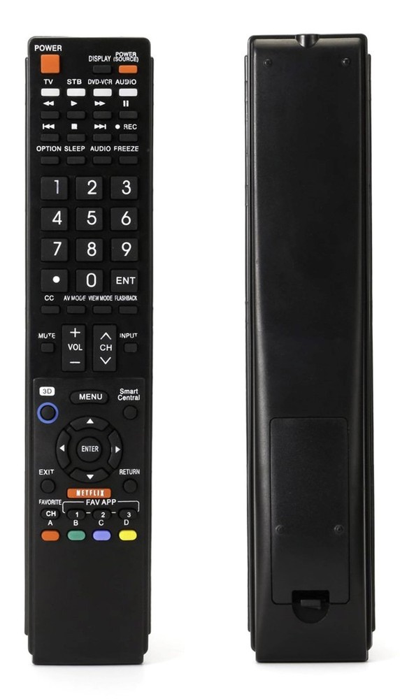 New Replacement Sharp AQUOS Remote Control GB118WJSA Fit for Black
