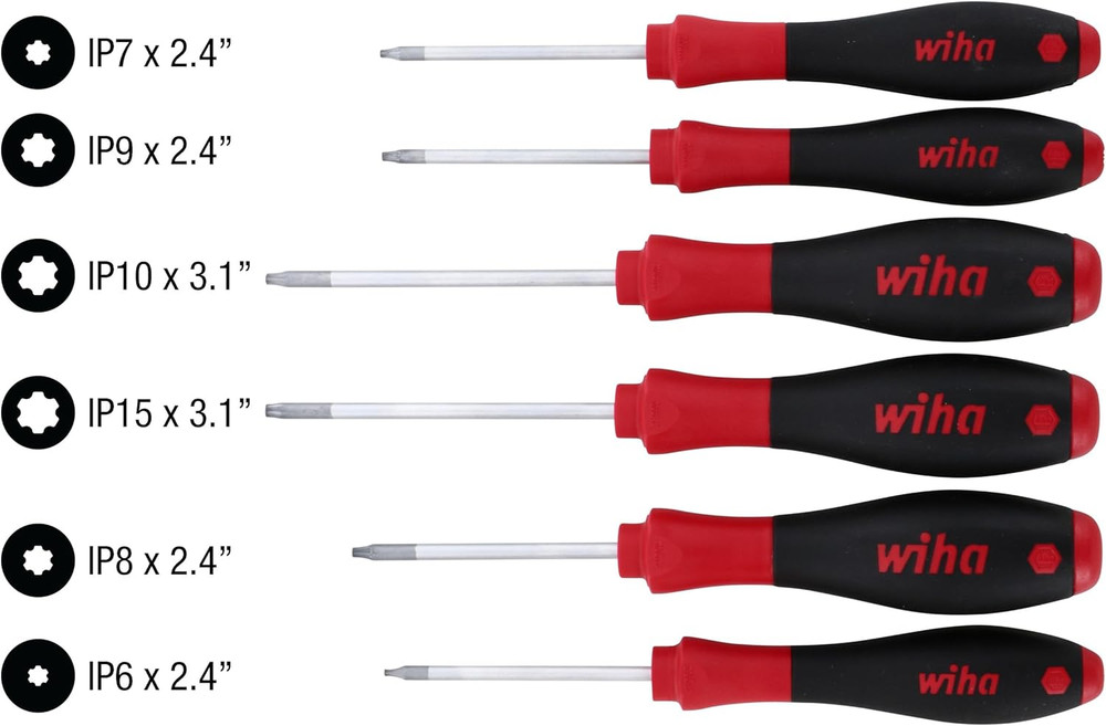 36296 6-Piece Torx plus Screwdriver Set