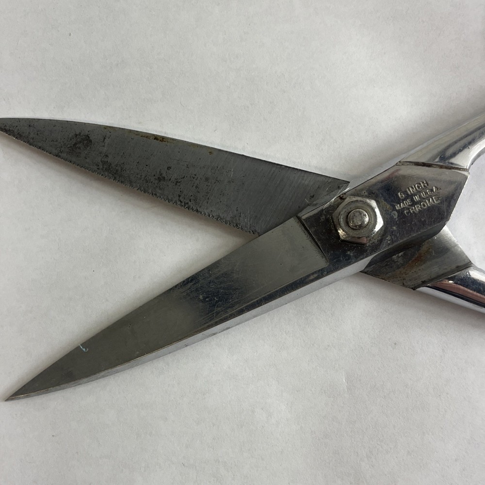 CUTCO CHROME 8” SCISSORS Pull Apart Vintage Nice