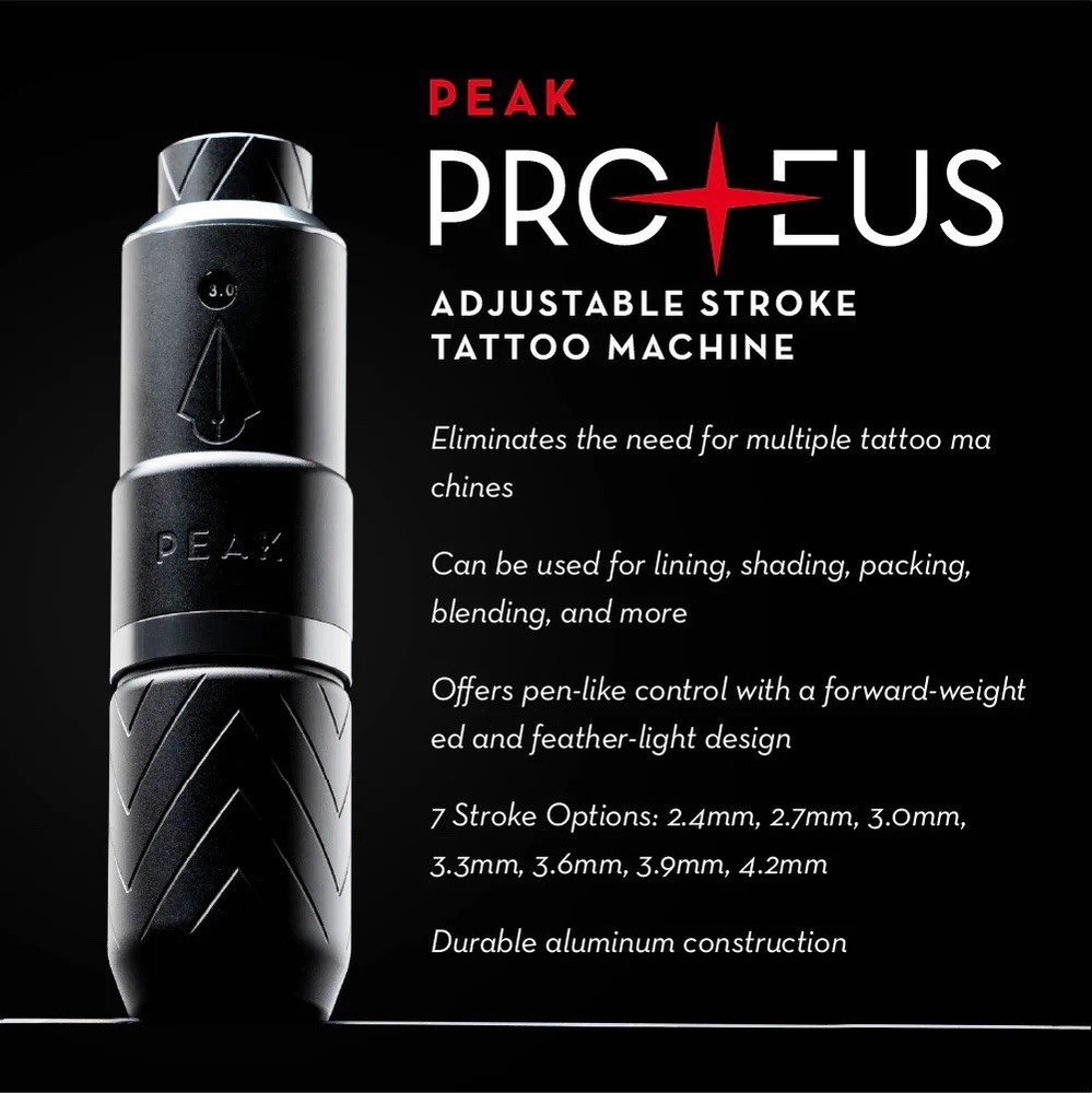 peak proteus Red Adjustable Stroke