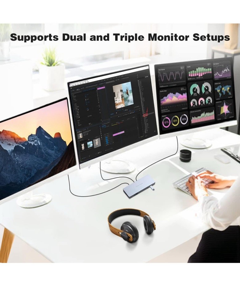 HyperDrive USB C Docking Station 14in1