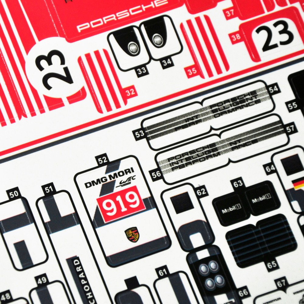 Replacement sticker for set 75876 Precut sticker