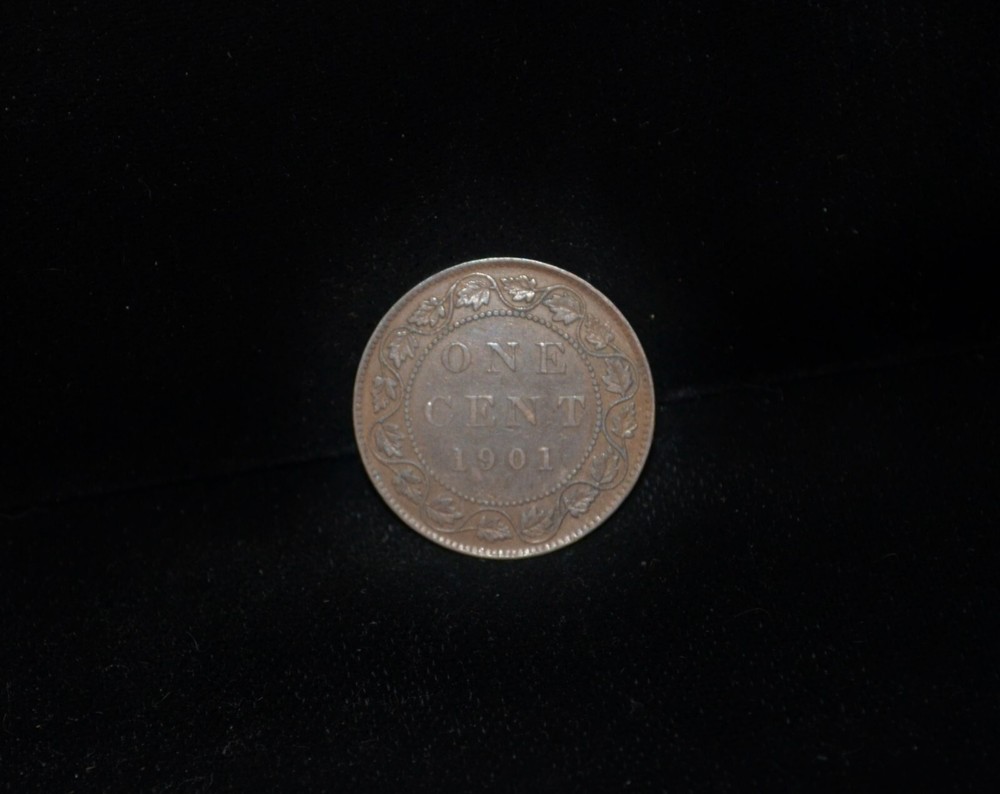 1901 Canada 1 Cent KM 7 #CR10093