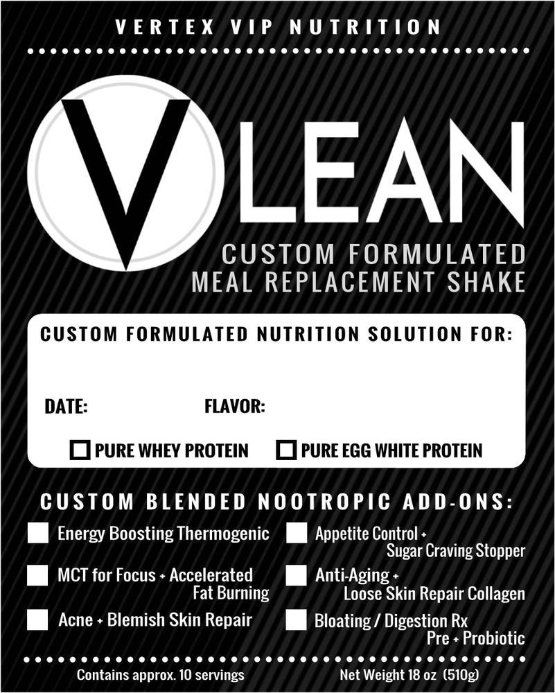 V-LEAN Customized Meal Replacement Shake (autoship) COOKIES + CREAM