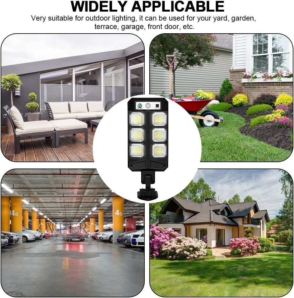 72 LED Solar Spotlight with Motion Sensor and Remote Bracket Included