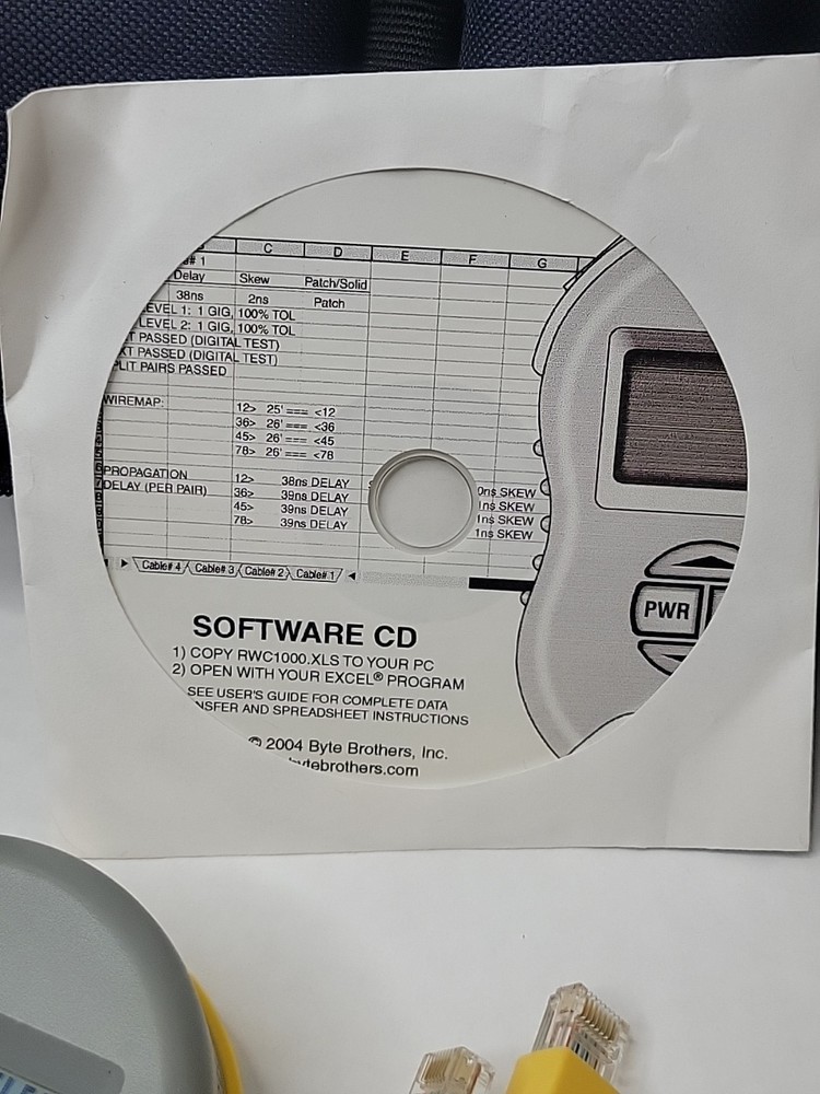 Byte Brothers Real World Certifier RWC1000 Complete Kit + RE Remote Tested