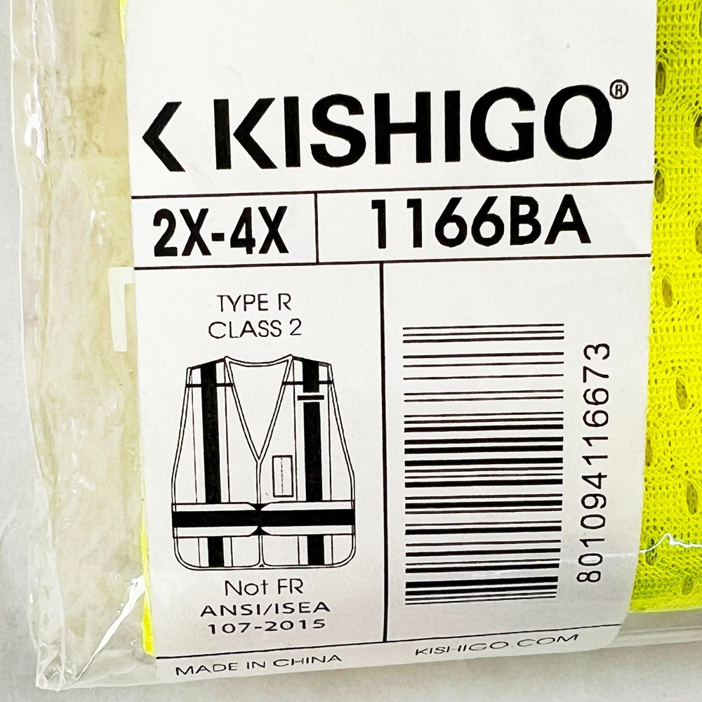 KISHIGO Safety Work Vest