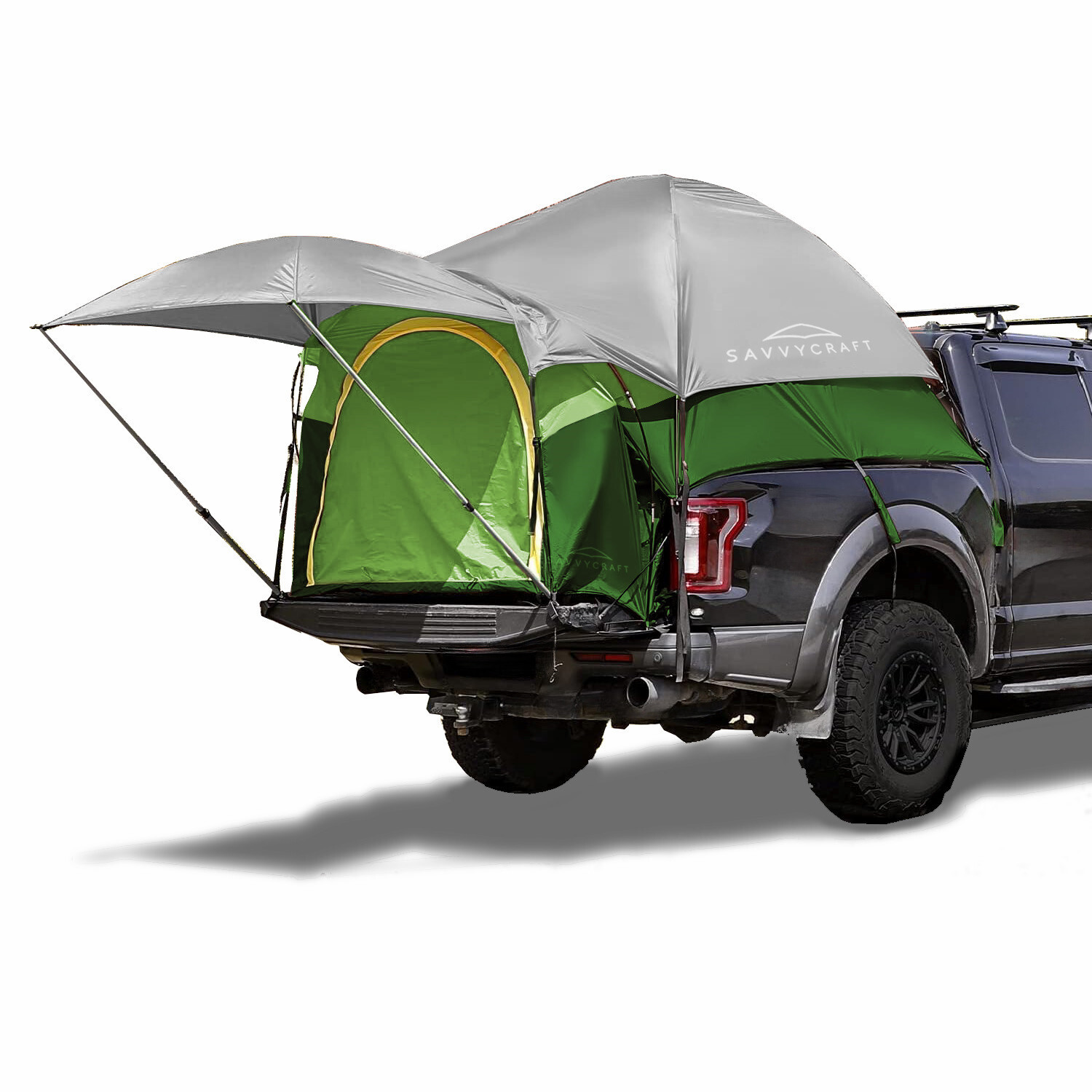 Waterproof Pickup Truck tent Full Size Truck 5.5'-5.8', 6.4'-6.7', 8'-8.2' Bed