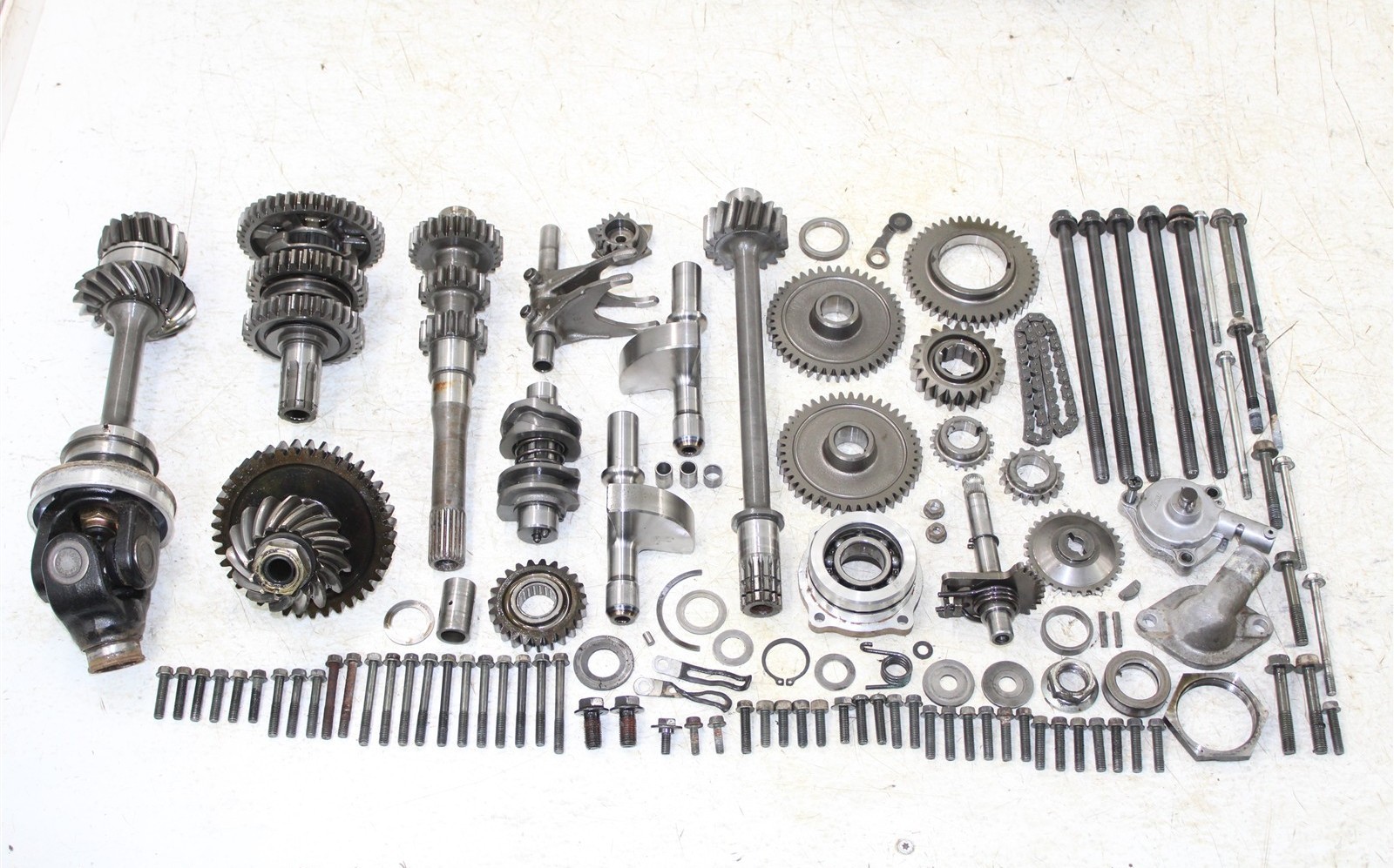 2006 Suzuki King Quad 700 4x4 Transmission Gears Shift Shaft Forks Drum 43054