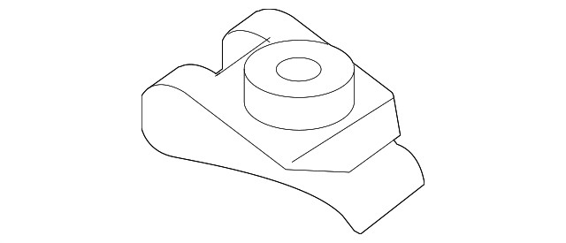 Genuine Ford Radiator Support Splash Shield Nut W717461-S439