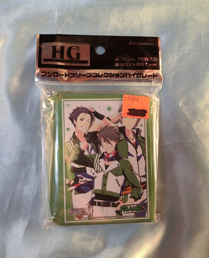 Bushiroad Idolmaster Side M Frame Card Sleeves *New/Sealed*