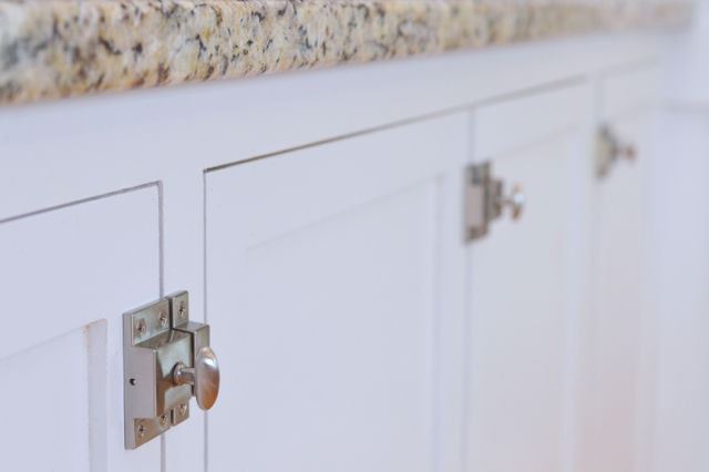 Satin Nickel Matchbox Catch - 2"