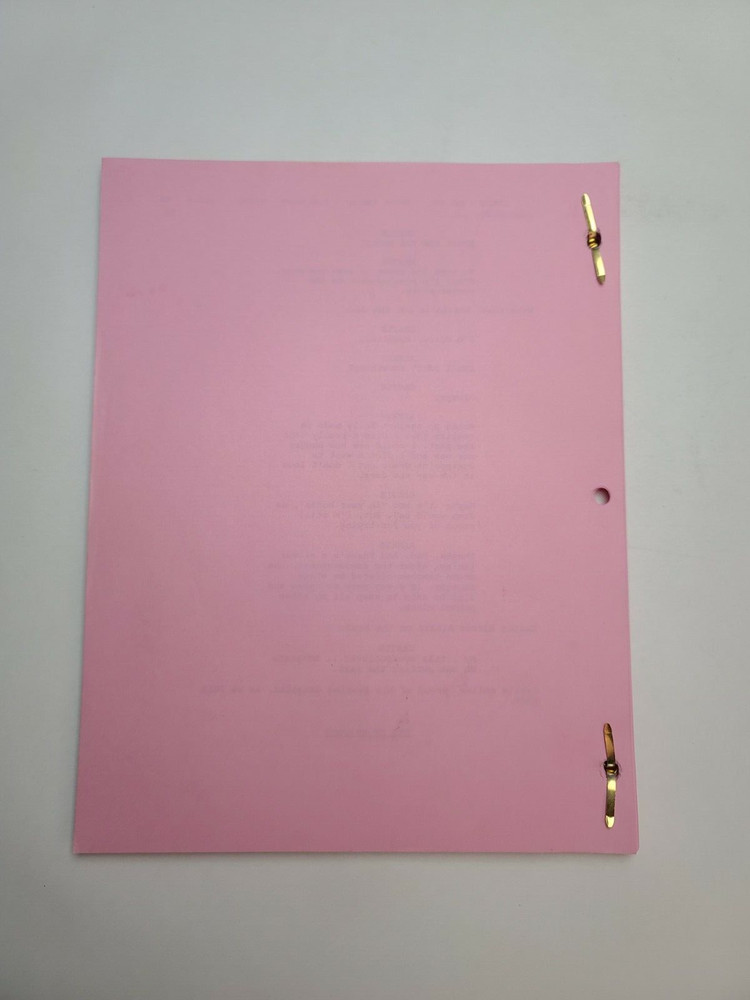 CASTLE / Elizabeth Davis TV Script, Nathan Fillion "Almost Famous"
