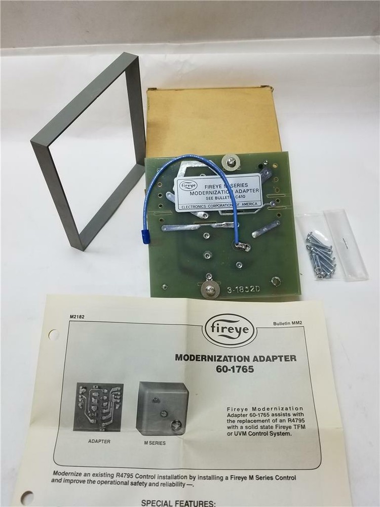 Fireye 60-1765 Mm-2 Modernization Adapter Card