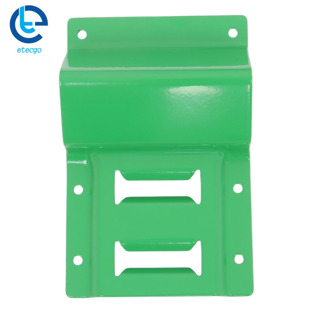 2 Sets Green Wheel Chock & 8ft Ratchet Strap Kit For E Track System For Trailer