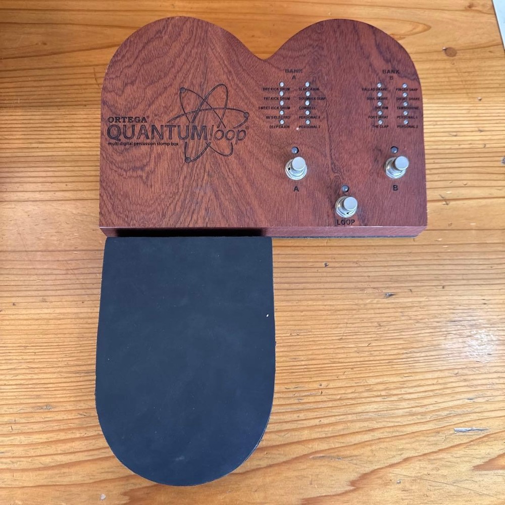 ORTEGA QUANTUMloop Multi Digital Stomp Box Loop Cajon