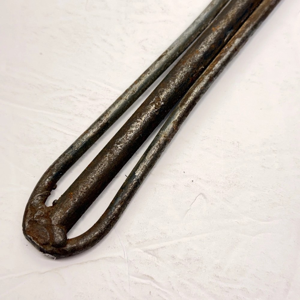 Vintage Rustic Hammer Pick Chisel Point Unique Loop Handle Tool