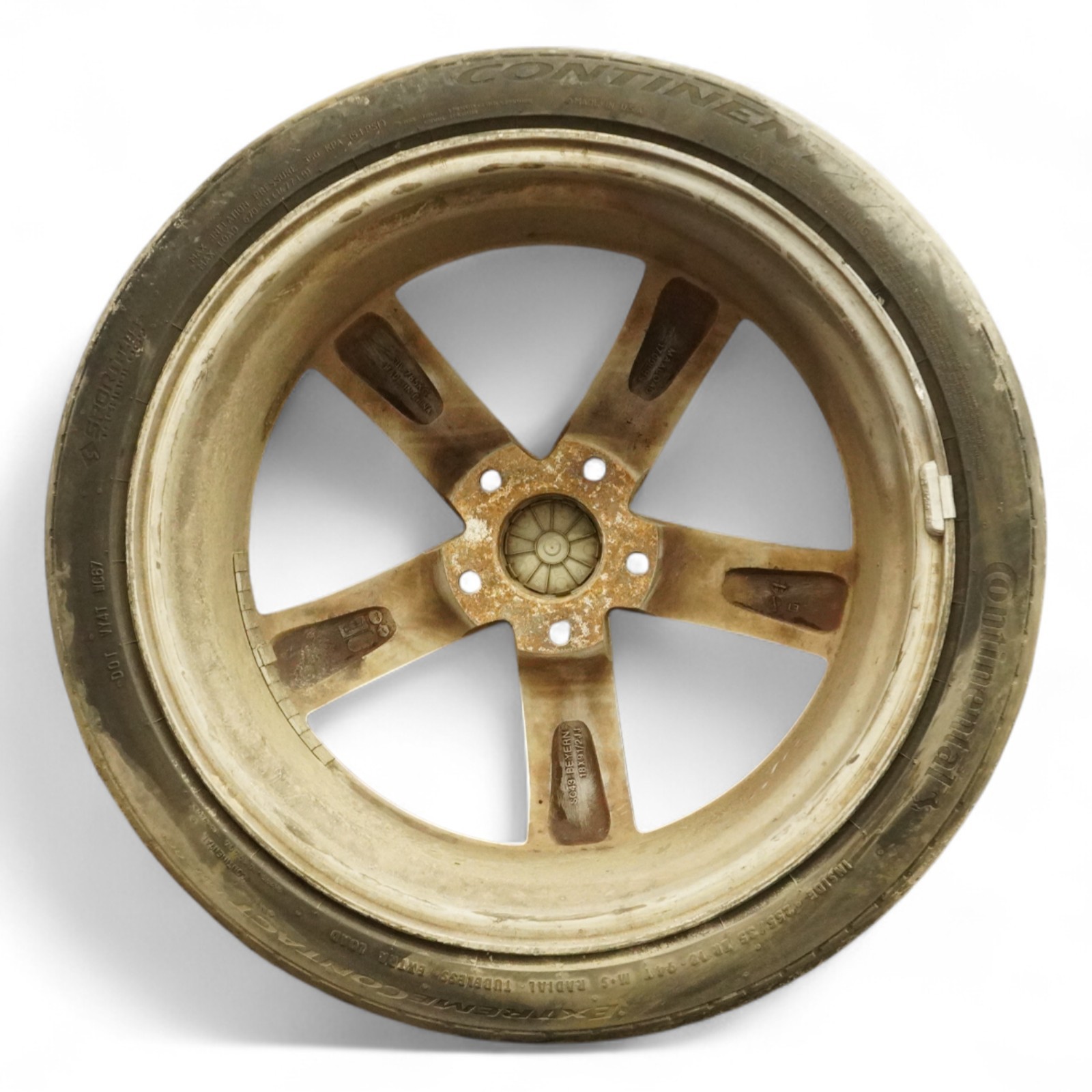 03-08 Bmw Z4 E85 Wheel Rim Alloy 18X9.5J 5Lug-120Mm 5 Spoke Aluminum W Tire OEM