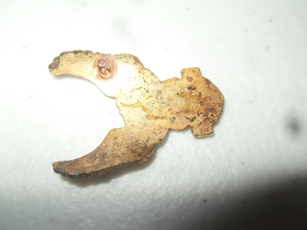 Vintage Suzuki Motorcycle Badge with Eagle