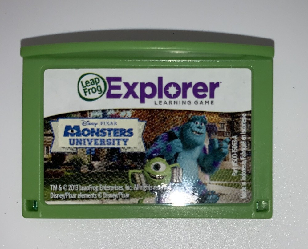 MONSTERS UNIVERSITY Game Cartridge LEAPSTER EXPLORER