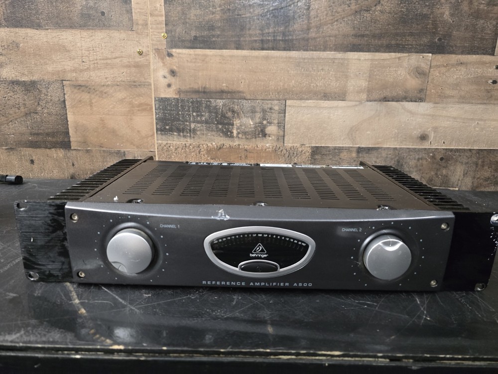 Behringer A500 Professional 500W Reference Class Studio Power Amplifier