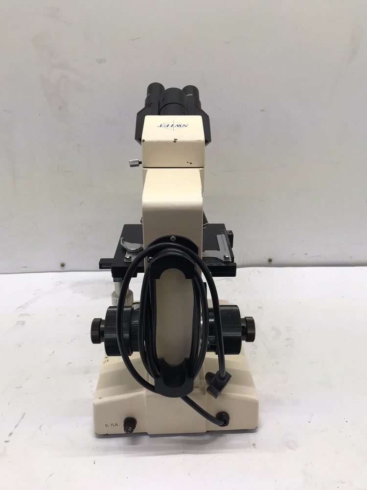 Swift M8000D Microscope Tested And Working 4 Objectives 2 Eyepieces.