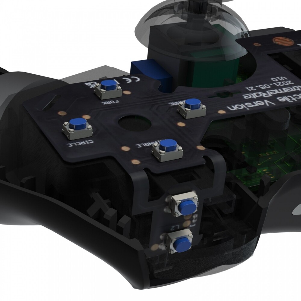 Custom WHOLE TACTILE Clicky Kit for P S 4 Controller Shoulder Face Dpad Buttons