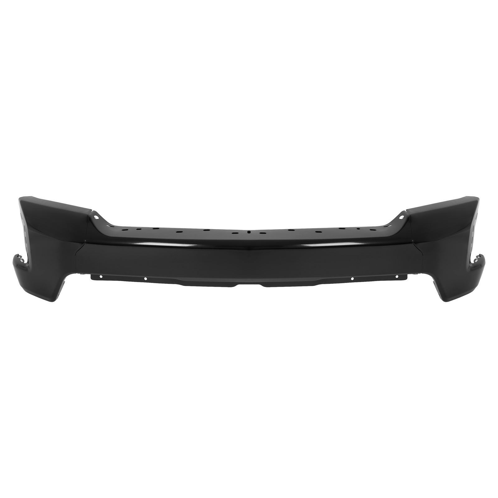 Front Bumper Face Bar Fit For 2019-2022 Chevrolet Silverado 1500 Steel Black