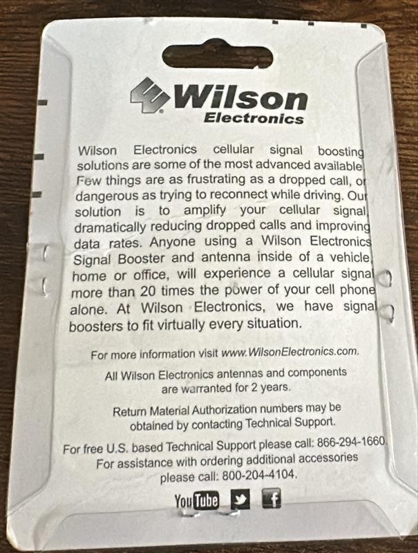 Wilson Electronics 859902 Lightning Surge Protector 50 Ohm
