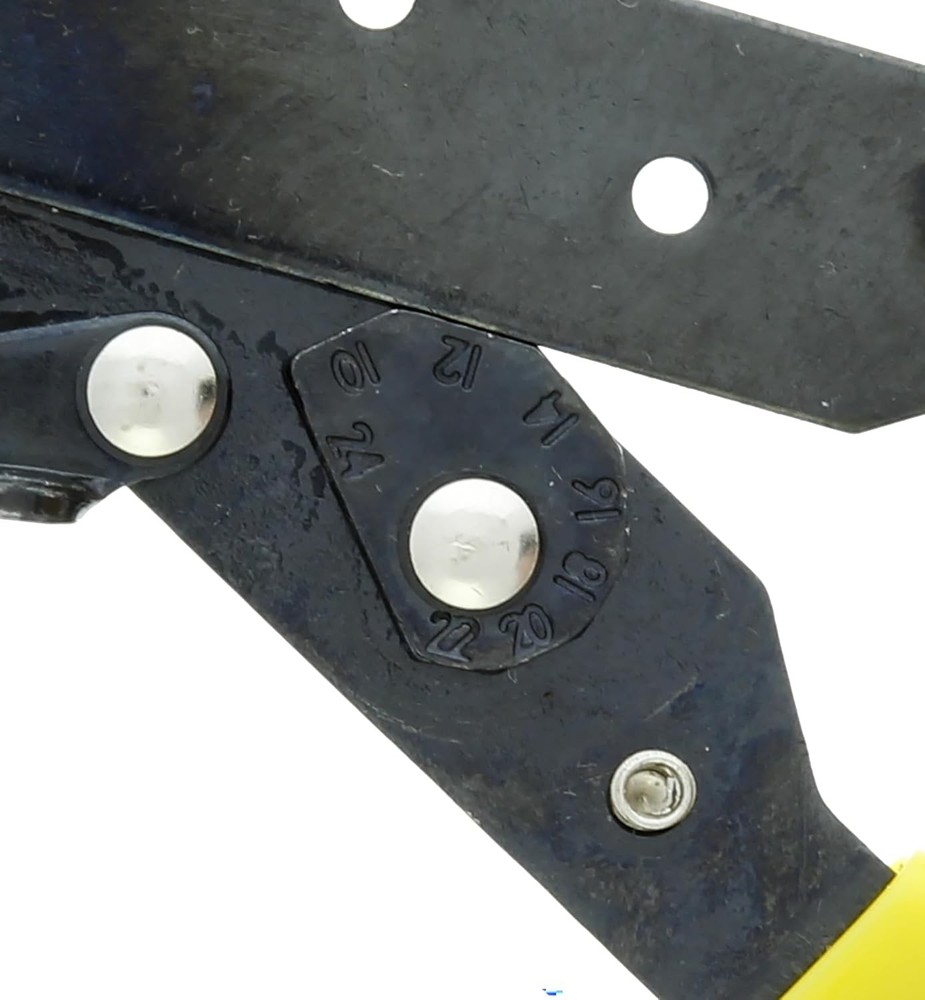 IDEAL Electrical 45-101 V-Notch Wire Stripper, Black