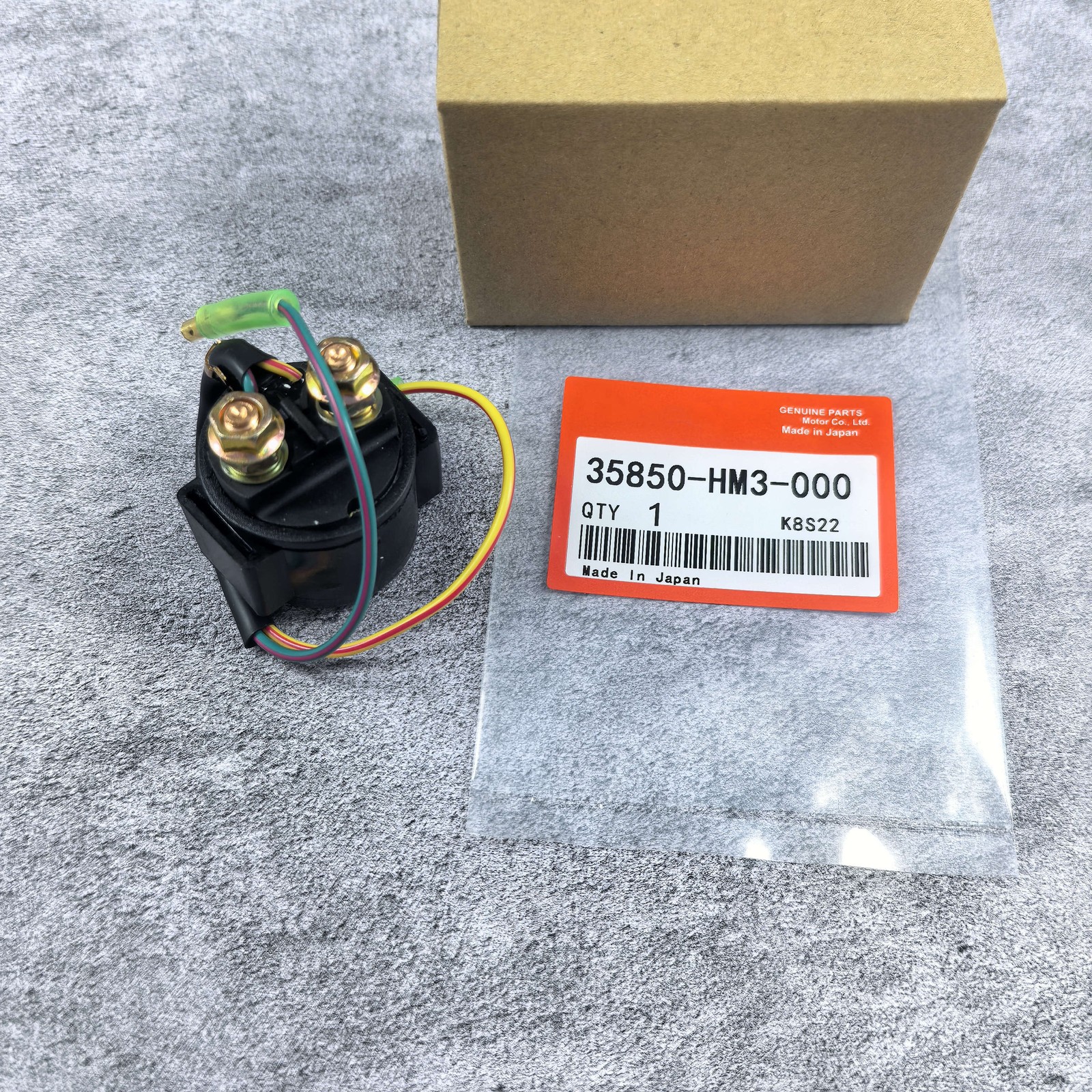 OEM STARTER RELAY SOLENOID For HONDA Sportrax 400 TRX400EX 1999-08 35850-HM3-000