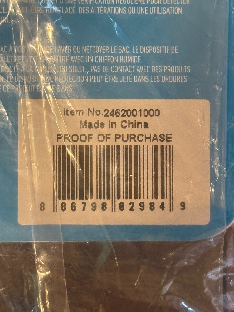 Camelbak Back Impact Protector Panel | 2462001000