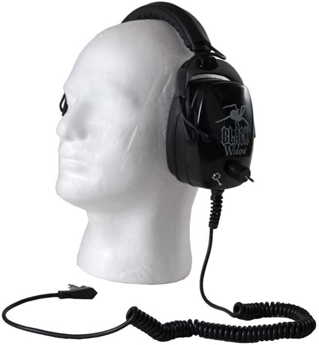 ORIGINAL BLACK WIDOW DETECTOR PRO HEADPHONES
