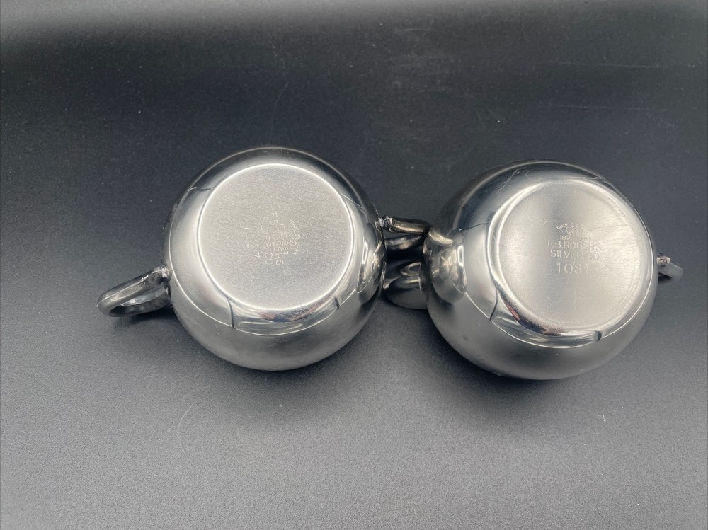 Silver plate FB Rogers Cream And Sugar Set.