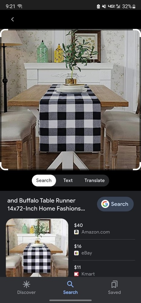 Rustic Charm: Buffalo Plaid Table Runner - 14x108 Inches