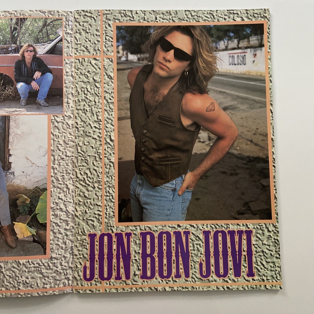 Bon Jovi Signed These Days 1995 Concert Program