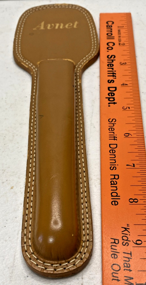 VINTAGE AVNET BENDIX LEATHER SCISSORS SHEATH ONLY