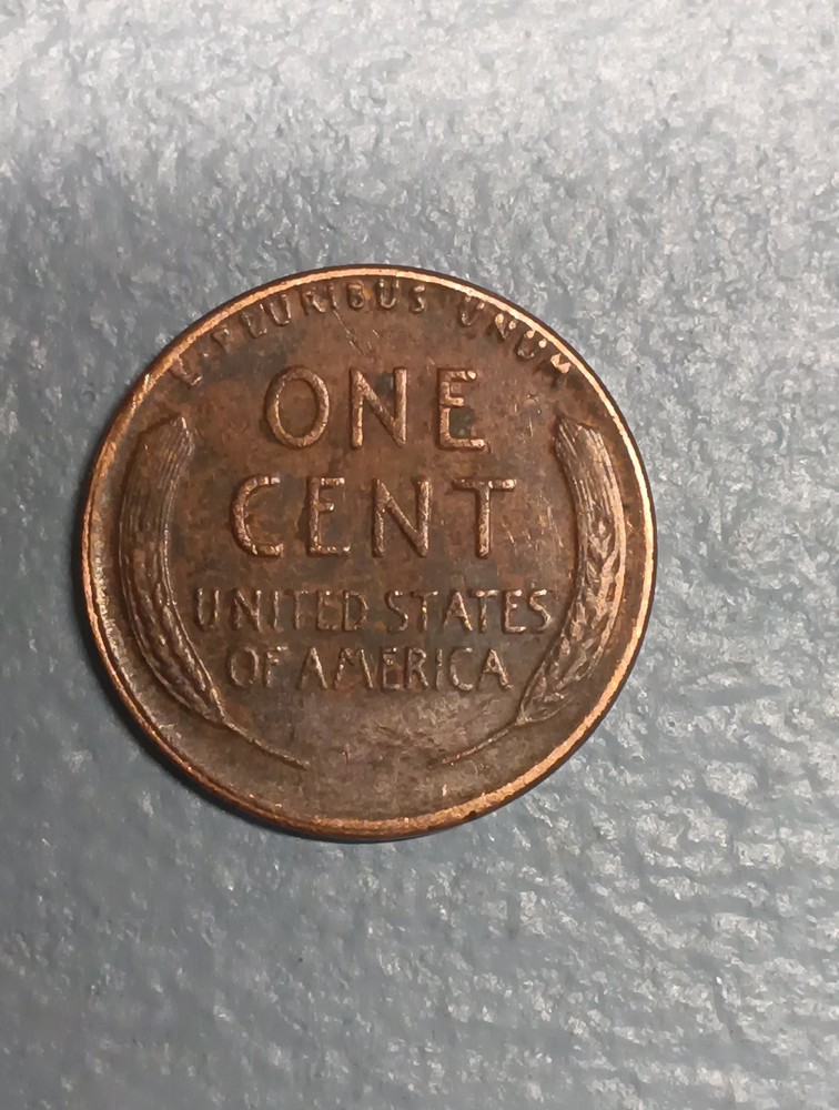 1955 penny no mint mark With Error