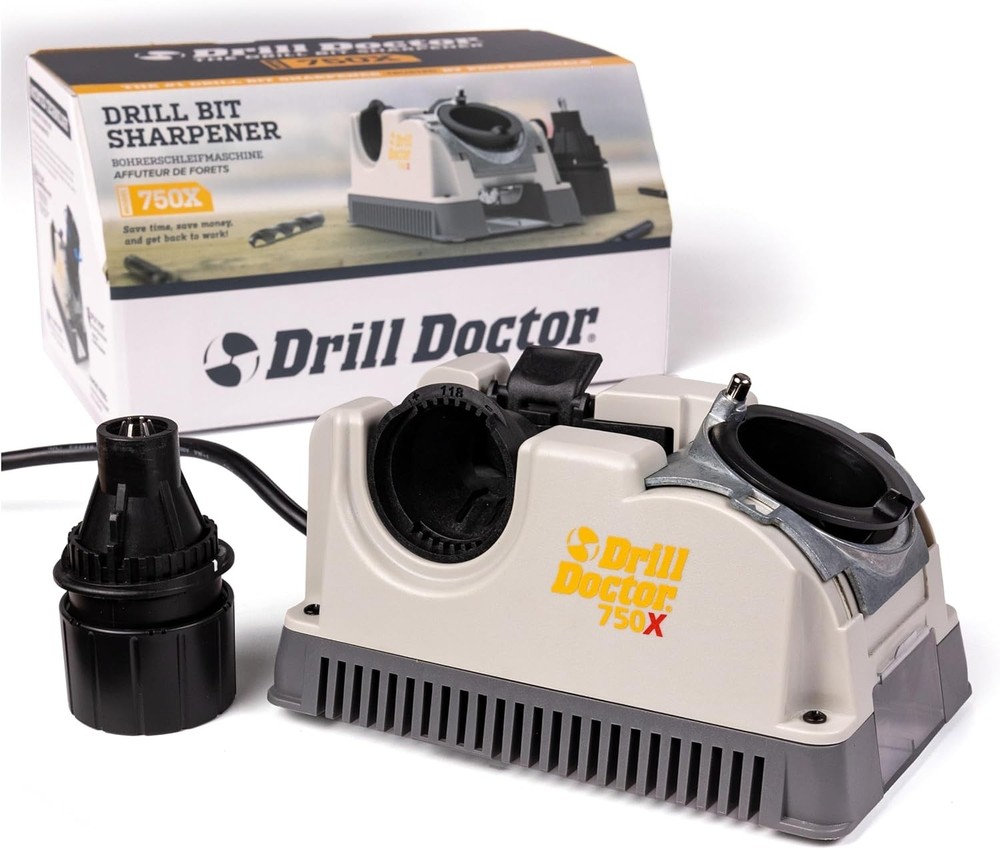 High-Speed Electric Drill Bit Sharpener: Portable Precision for 3/32-3/4" Bits