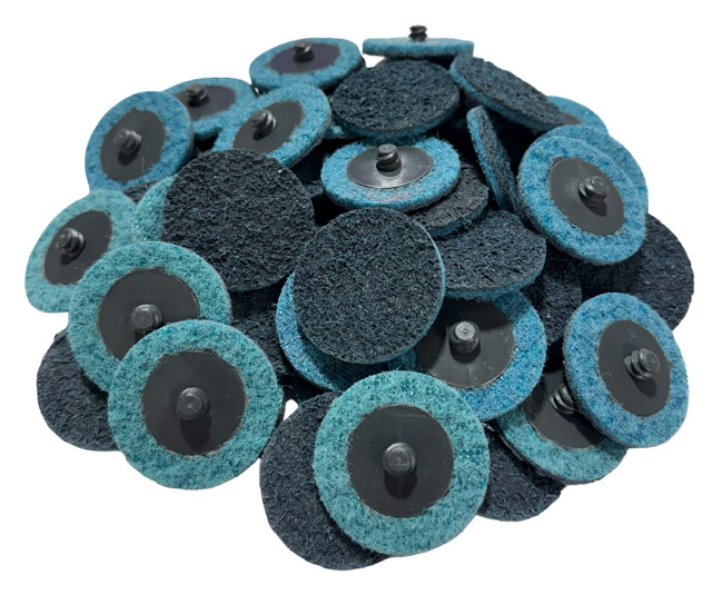 2" Roloc Surface Conditioning Discs, Very Fine, Roll Lock Type R Discs 50 Pack