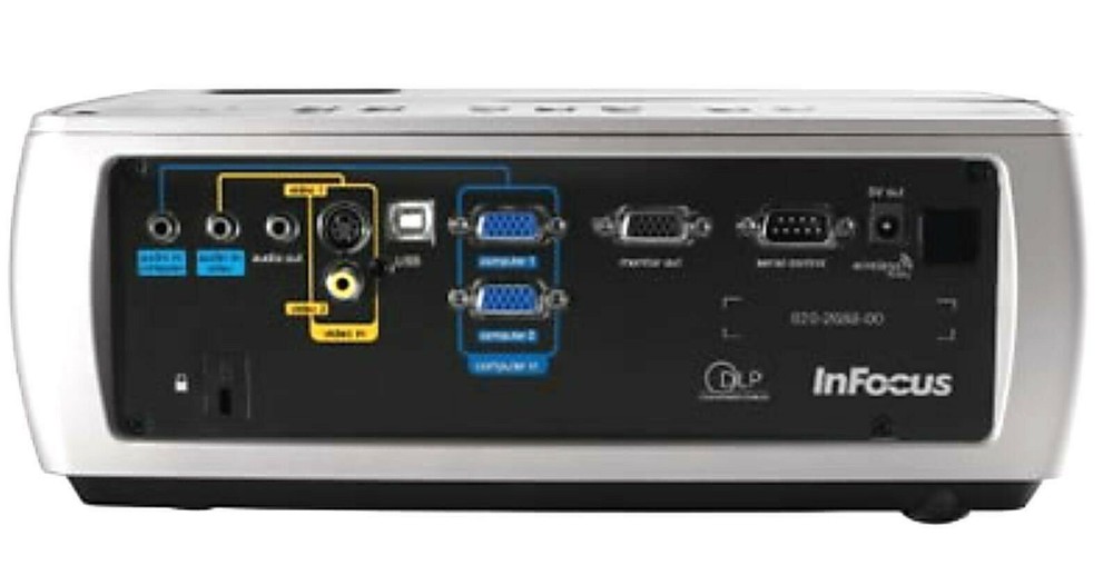 INFOCUS IN2104EP LCD DIGITAL PROJECTOR TESTED GOOD CONDITION