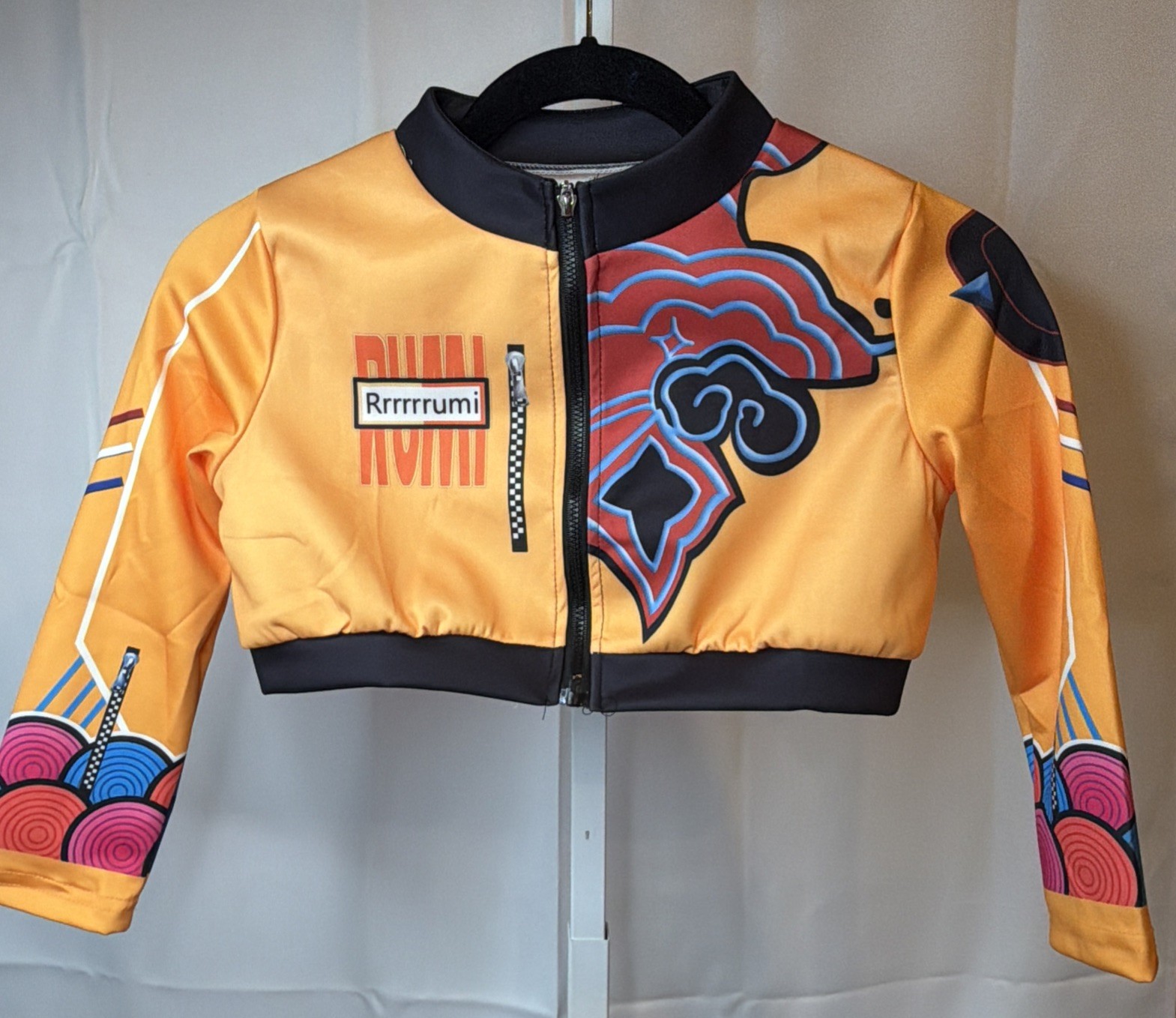 Kpop Demon Hunters Rumi Cosplay Costume Small 2 Pieces - Jacket and Shorts New