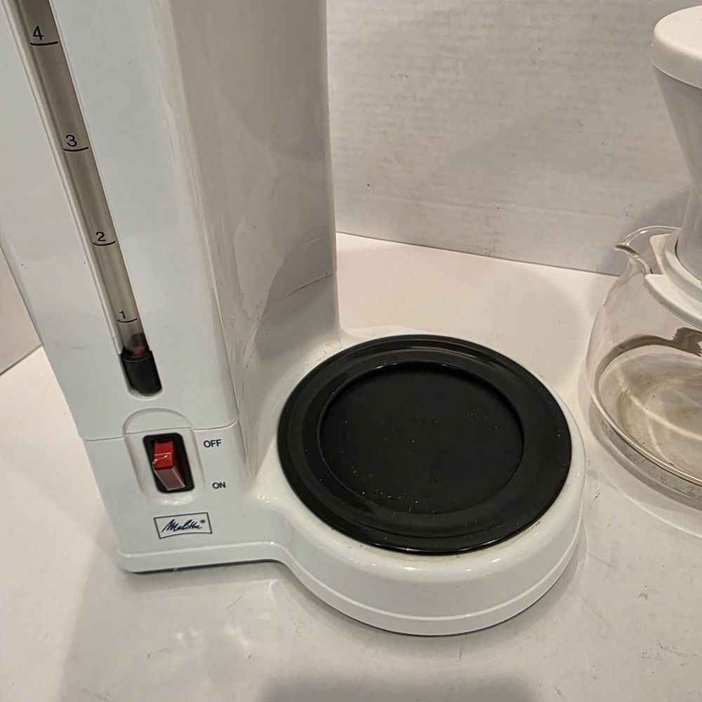 Melitta Gevalia Kaffe Drip Coffee Maker 4 Cup White No 2 Tested.
