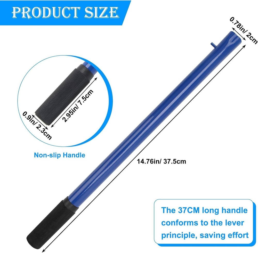 2 Ton Horizontal Hydraulic Floor Jack Handle Replacement Jack Pole Lever Handle