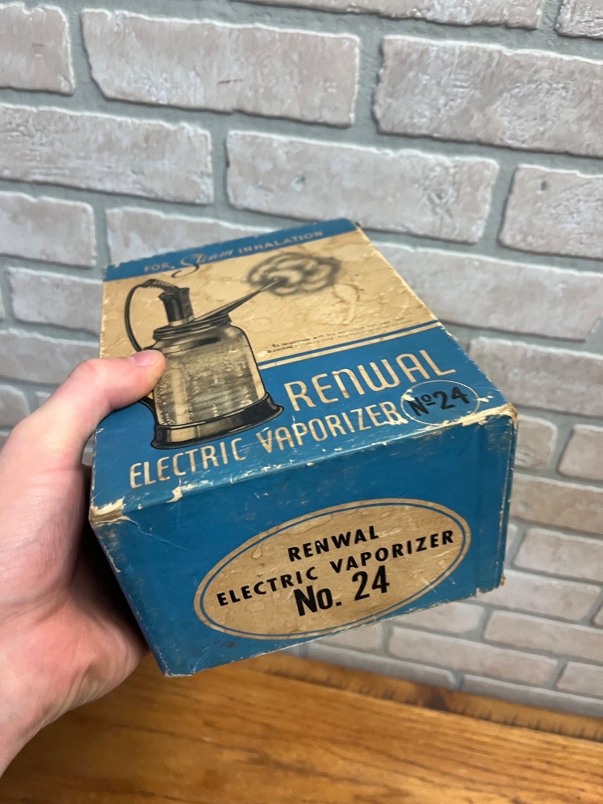 Vintage Renwal Electric Vaporizer No. 24 with Box Medical Device Instrument