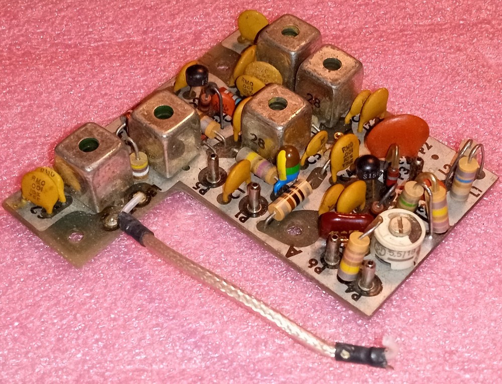 RF Oscillator IF Section PC Card High Quality for Item Restoration Parts Vintage