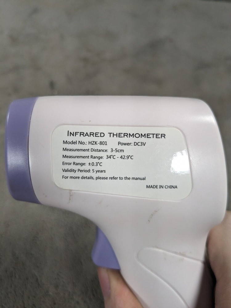 Infrared Thermometer In Celsius